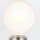 Wandlampe Bad 24,8 cm hoch IP44 Metall in Nickel 2x E27