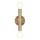 Badlampe Wand 24,8 cm hoch IP44 in Champagner Bronze 2x E27