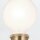 Badlampe Wand 24,8 cm hoch IP44 in Champagner Bronze 2x E27