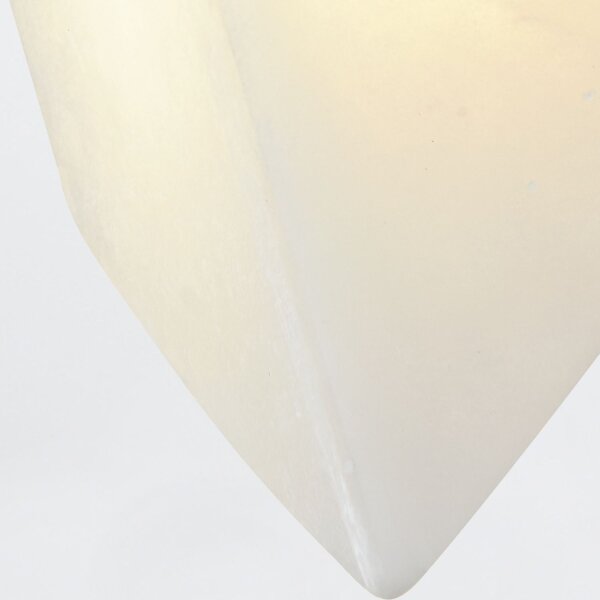 Up Down Wandlampe innen 38,1 cm Alabaster Metall 2x E27