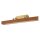 Bilderlampe LED B: 80 cm groß in Messing Antik Cognac
