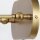 Bilderlampe LED Metall Kunstleder 50,2 cm breit 2700K warm