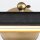 LED Bilderlampe Schwarz Messing antik B: 30,5 cm klein