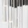 LED Wandlampe Schwarz H: 50,8 cm 3000 K dekorativ