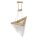 LED Hängeleuchte Modern Design B: 81 cm in Gold 3000K