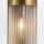 Art Déco Wandleuchte innen 46,7 cm hoch in Messing antik E27