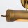 Bilderlampe Metall E27 B: 50,8 cm in Messing Antik