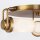 Deckenlampe Metall Glas B: 42,2 cm 3-flammig E14 Vintage