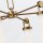Pendelleuchte Messing Antik Weiß B: 81,6 cm E27 Metall Glas