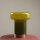 Tischlampe Glas Limette klein H:29 cm E14 wohnlich rund