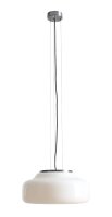 H&auml;ngelampe Wei&szlig; Glas blendarm &Oslash;39 cm...