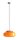 Pendelleuchte Orange Glas B:39 cm GX53 wohnlich rund