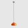 Hängelampe Orange Glas Ø24 cm GX53 wohnlich rund