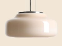 Pendelleuchte Braun Glas B:39 cm GX53 wohnlich rund