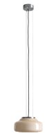 Hängelampe Braun Glasschirm Ø24 cm rund GX53...