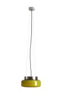 Hängelampe Limette Glas Ø24 cm rund GX53...