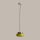 Hängelampe Limette Glas Ø16 cm GX53 blendarm rund