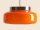 Pendelleuchte Orange Glas Ø39 cm GX53 wohnlich rund