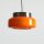 Hängelampe Orange Glas Ø24 cm GX53 wohnlich rund