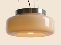 Hängelampe Braun Glasschirm Ø39 cm GX53...