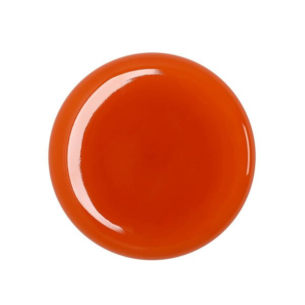 Wandlampe Orange Glas B:24 cm rund GX53 gemütlich