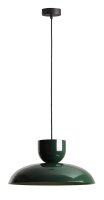 Pendelleuchte Grün Metall B:47 cm rund E27...