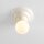 Deckenlampe Metall Glas Creme Ø23 cm rund E27 dekorativ