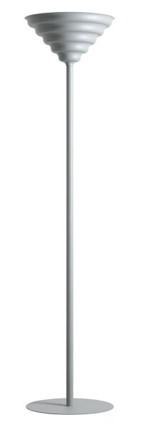 Stehleuchte Glas Metall Blaugrau H:155 cm G9 stilvoll