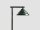 Stehlampe Glas Metall Grün klein H:140 cm G9 stilvoll
