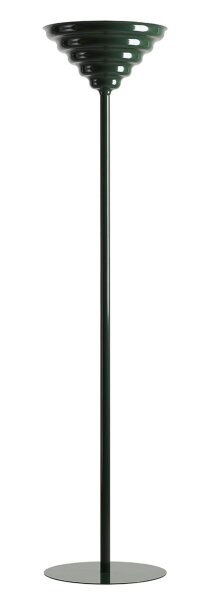 Deckenfluter Glas Metall Grün H:155 cm G9 elegant