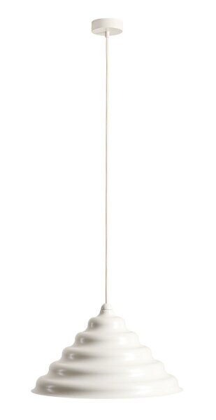 Pendelleuchte Glas Metall Creme Ø36 cm rund G9 elegant