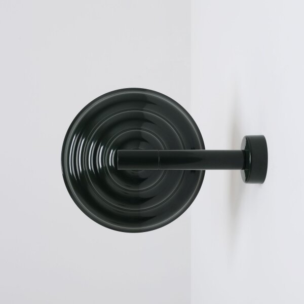 Wandleuchte Glas Metall Grün L:29 cm G9 elegant