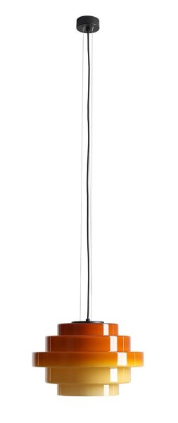 Hängelampe Glas Honig B:36 cm E27 stilvoll elegant