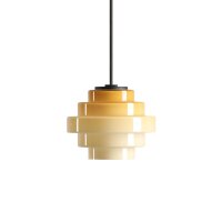 Pendelleuchte Glas Nuss Ø14 cm blendarm G9 dekorativ