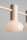 Pendelleuchte Metall Glas Creme L:75 cm E14 elegant