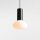 Pendelleuchte Metall Glas Moos B:19 cm E14 stilvoll