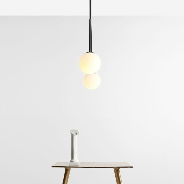 Deckenleuchte Glas Metall L:84 cm E14 elegant stilvoll
