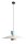 Pendelleuchte Metall Blau Creme Pink Ø65 cm E27 elegant