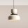 Hängelampe Metall Creme rund Ø30 cm E27 dekorativ
