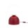 Runde Tischleuchte Rot Metall H:52 cm E27 blendarm