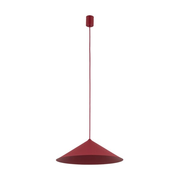 Runde Hängelampe Metall Rot stilvoll Ø40 cm GX53 inkl.