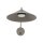 Wandleuchte schwenkbar Braun Schalter T:56 cm GX53