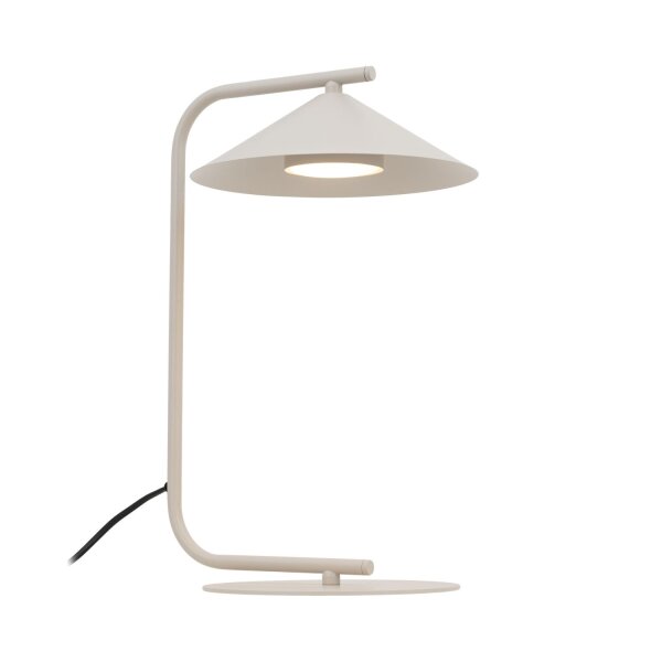Tischlampe Kaschmir Metall stilvoll H:42 cm GX53 Modern
