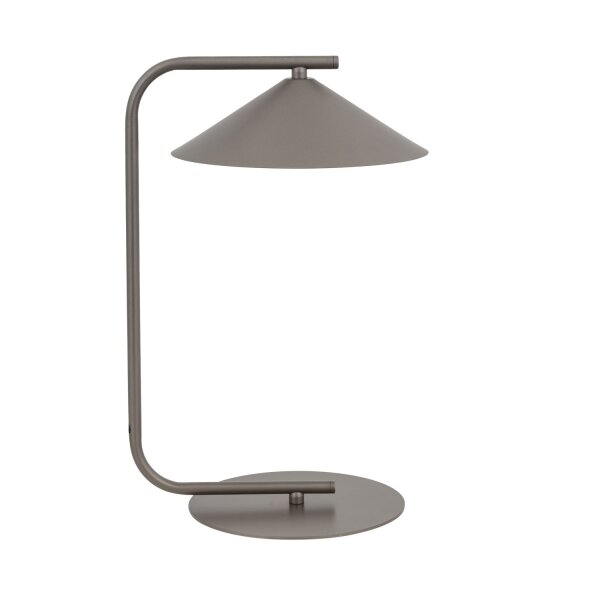 Tischlampe Modern Braun Metall 42 cm GX53 dekorativ