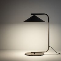Tischlampe Modern Braun Metall 42 cm GX53 dekorativ