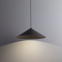 Dekorative Pendelleuchte Metall Braun Ø49 cm rund...