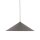 Dekorative Pendelleuchte Metall Braun Ø49 cm rund GX53