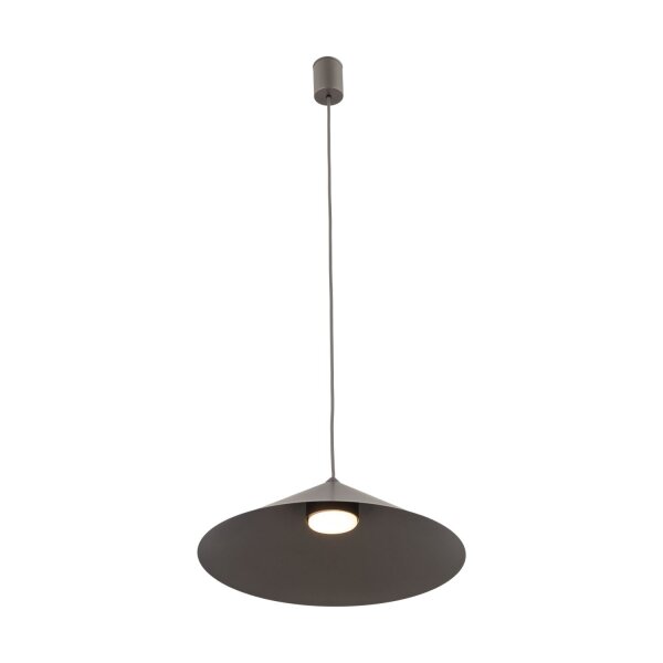 Hängelampe Modern Metall Braun dekorativ GX53 Ø40 cm