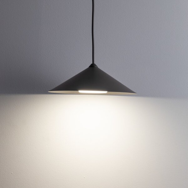 Stilvolle Hängelampe Metall Braun Modern Ø23 cm GX53