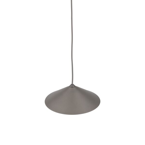 Stilvolle Hängelampe Metall Braun Modern Ø23 cm GX53